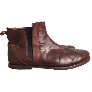 Timberland Brown Leather Chelsea Boots Mens US 10  Slip On Dress Shoes Workwear